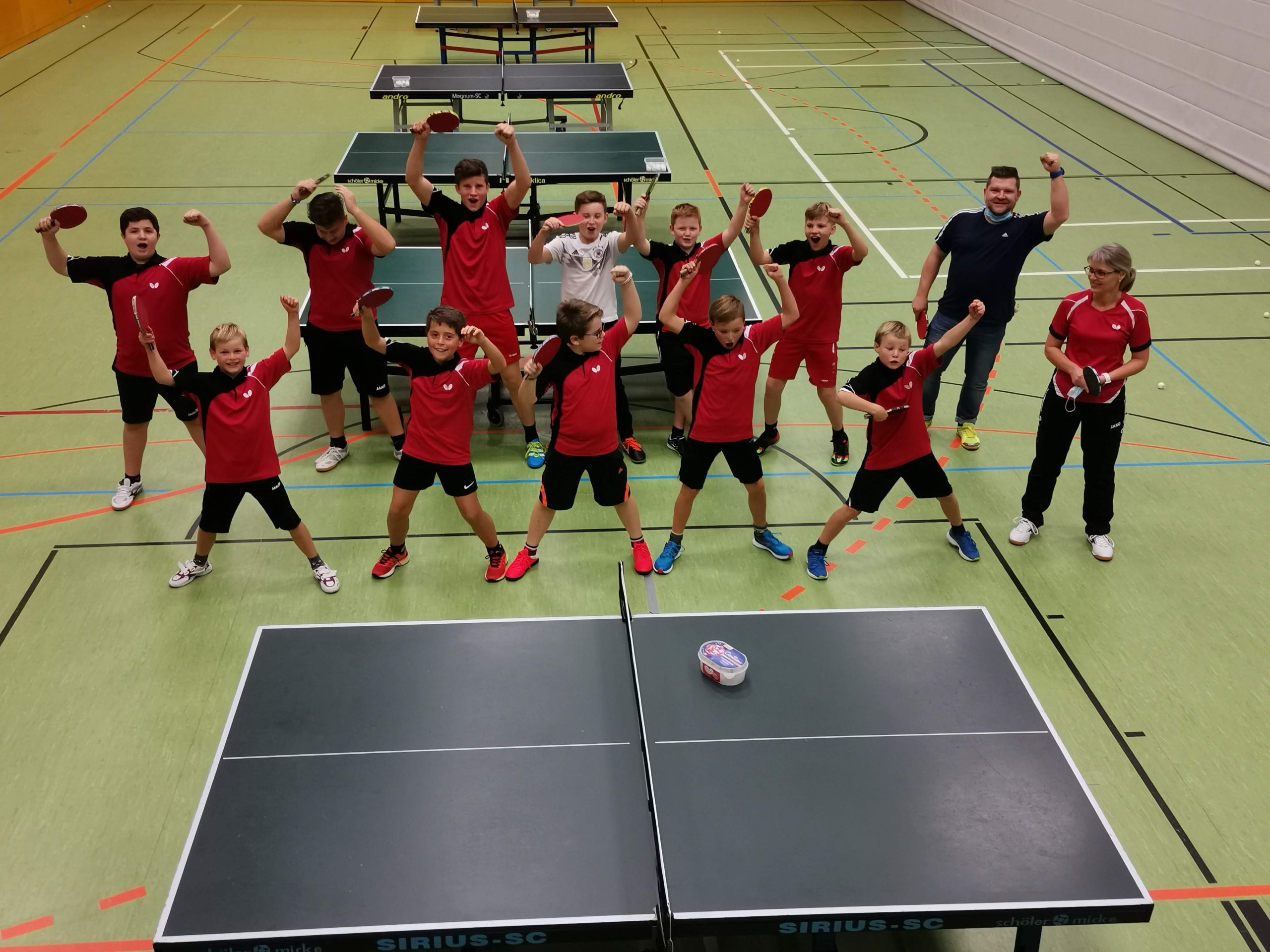 Tischtennis-Jugend des TSV Ilshofen im Aufwind