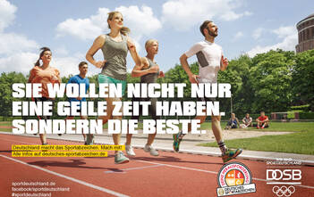 DOSB Kampagne Sportabzeichen